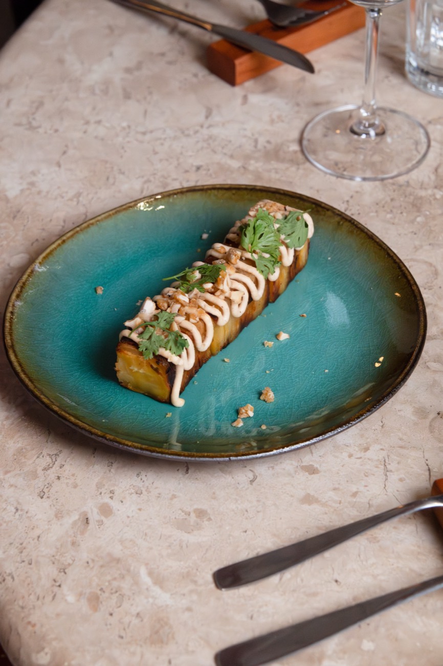 Croqueta de carne de panela